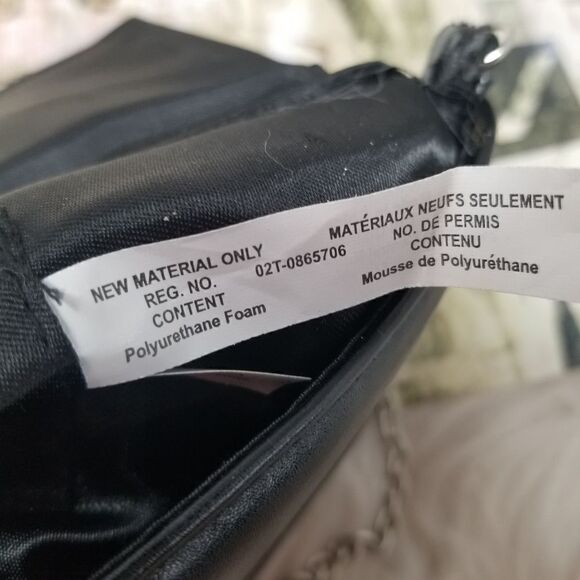 ICING BLACK CLUTCH BAG WITH CHAIN STRAP - Picture 9 of 10